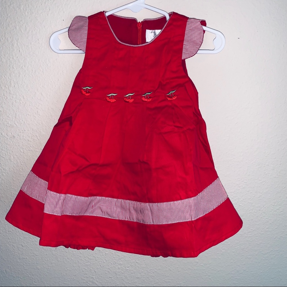 Girls boutique dress set 18-24 Months NWOT A71